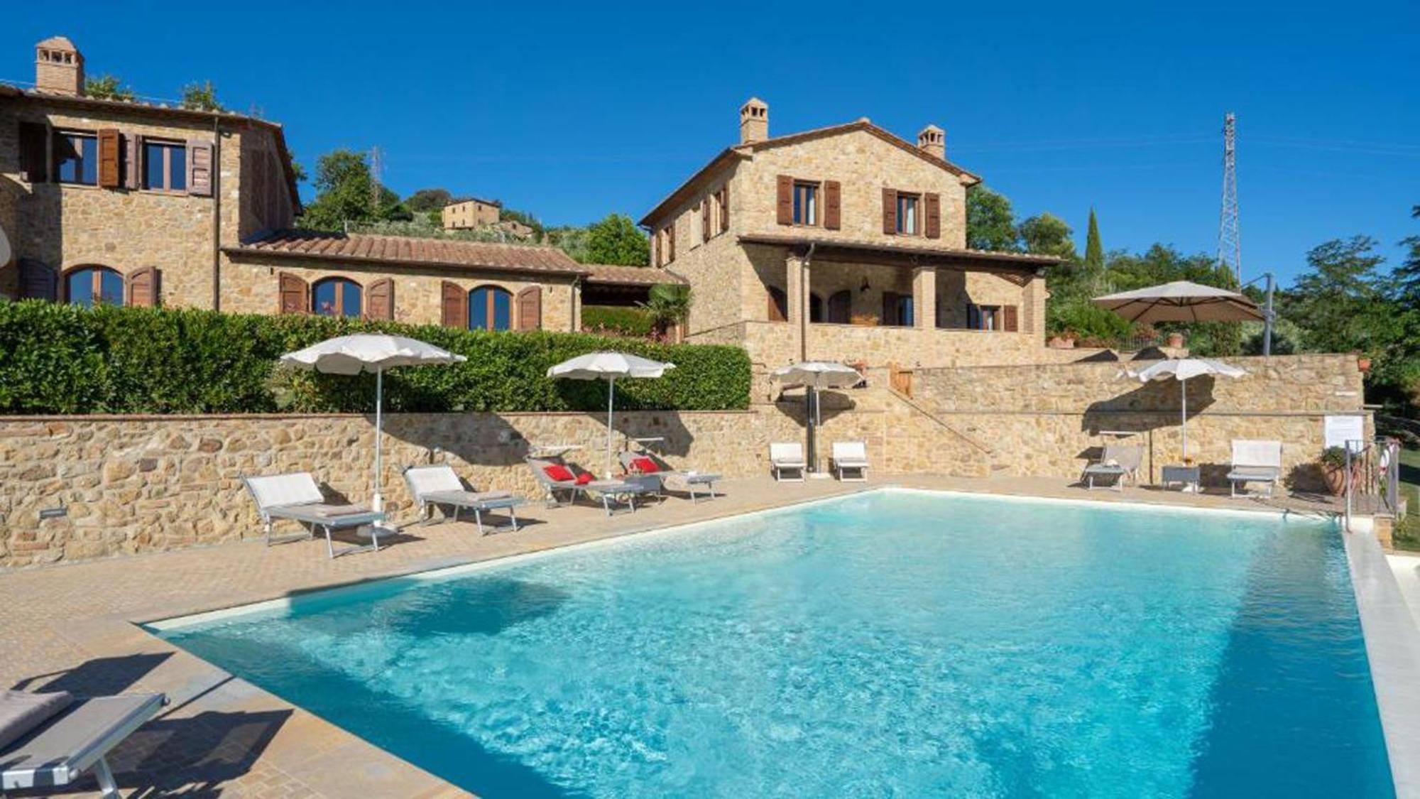 Casale Con Vista Colline Volterra Exterior foto