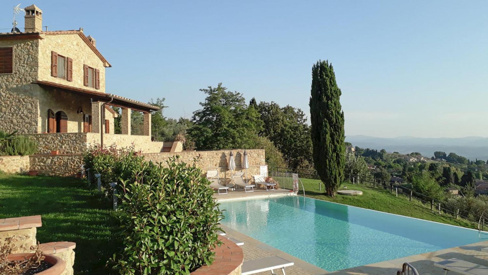 Casale Con Vista Colline Volterra Exterior foto